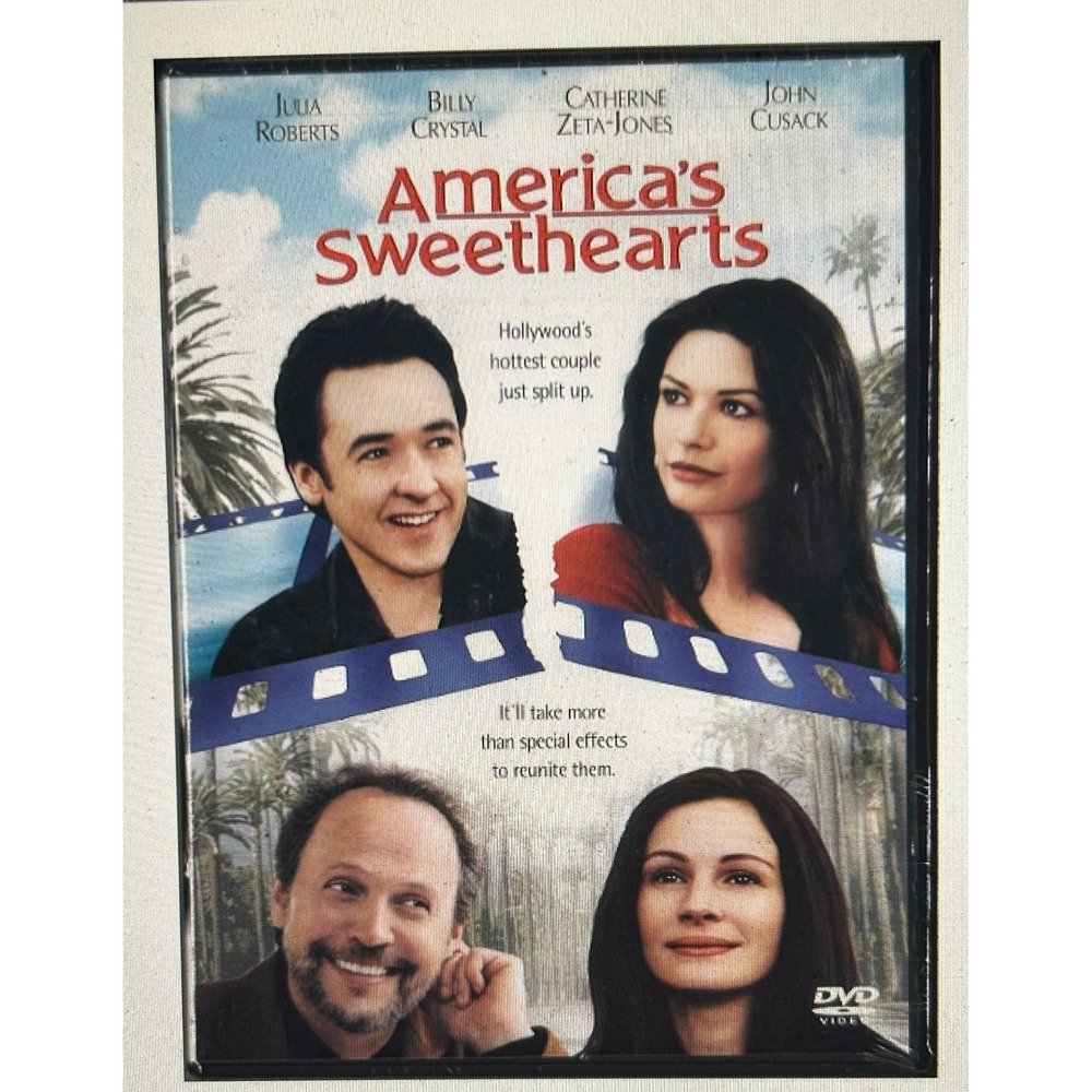 America's Sweethearts DVD Disc Only Julia Roberts John Cusack Comedy Tested